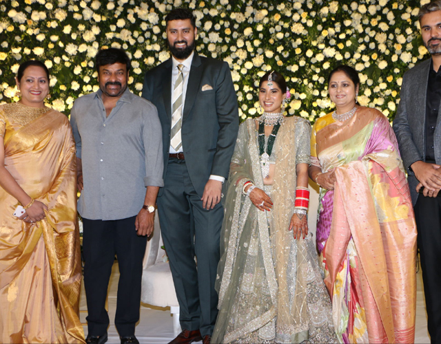 Celebs at Jayasudha Son Nihar Kapoor Wedding Reception